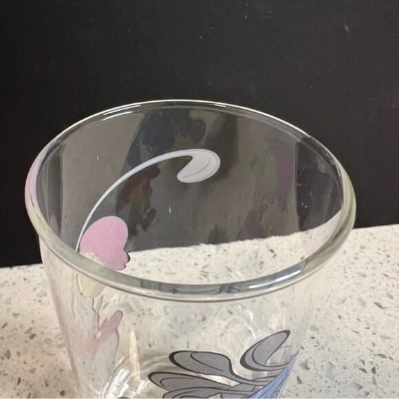 Vintage 1998 WARNER BROS Smuckers x Looney Tunes Colab Tweety Bird Golf Glass - Picture 9 of 11